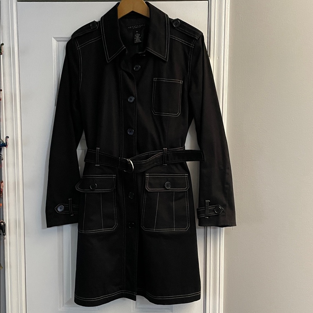 Apostrophe Black Stretch Fabric